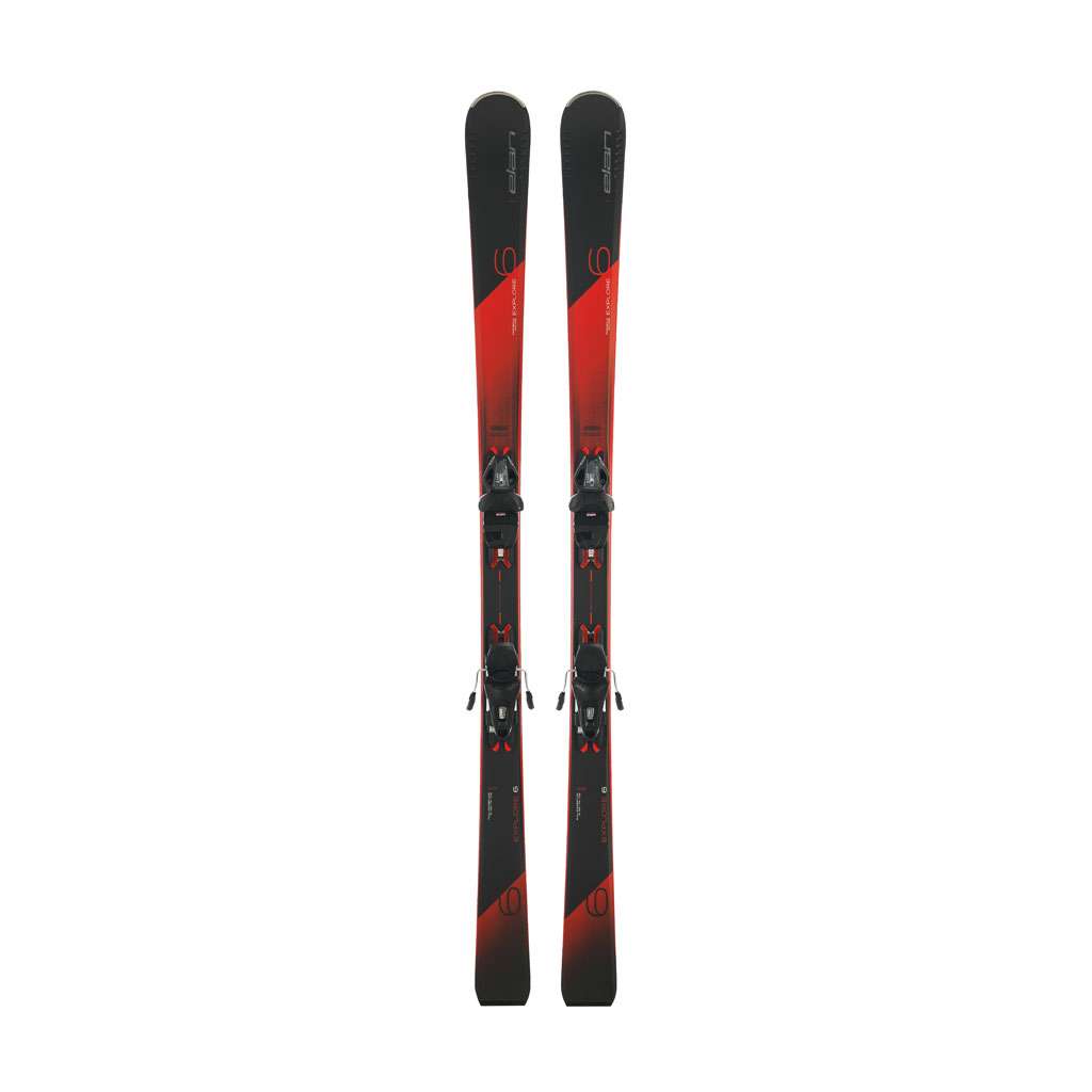reservering mild Ten einde raad Elan Explore 6 Red LS Snow Skis EL 9.0 GW SHIFT Binding - Curtis Sport  Connection