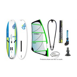 Fanatic Viper Medium and Carbon 60% Power Glide by Ezzy Windsurfing Package
